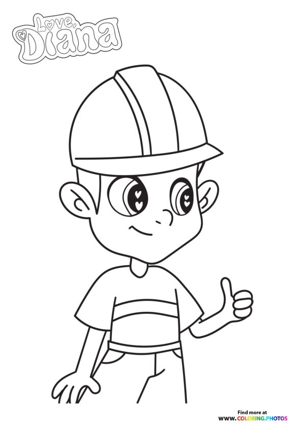 Roma with a hat