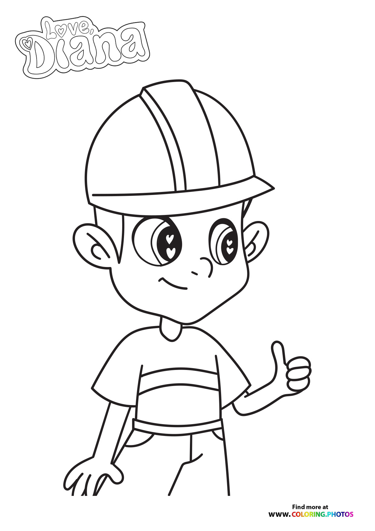 Roma with a hat
