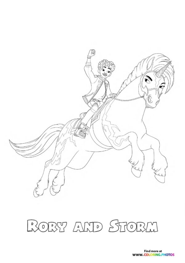 Rory and Storm from Unicorn Academy