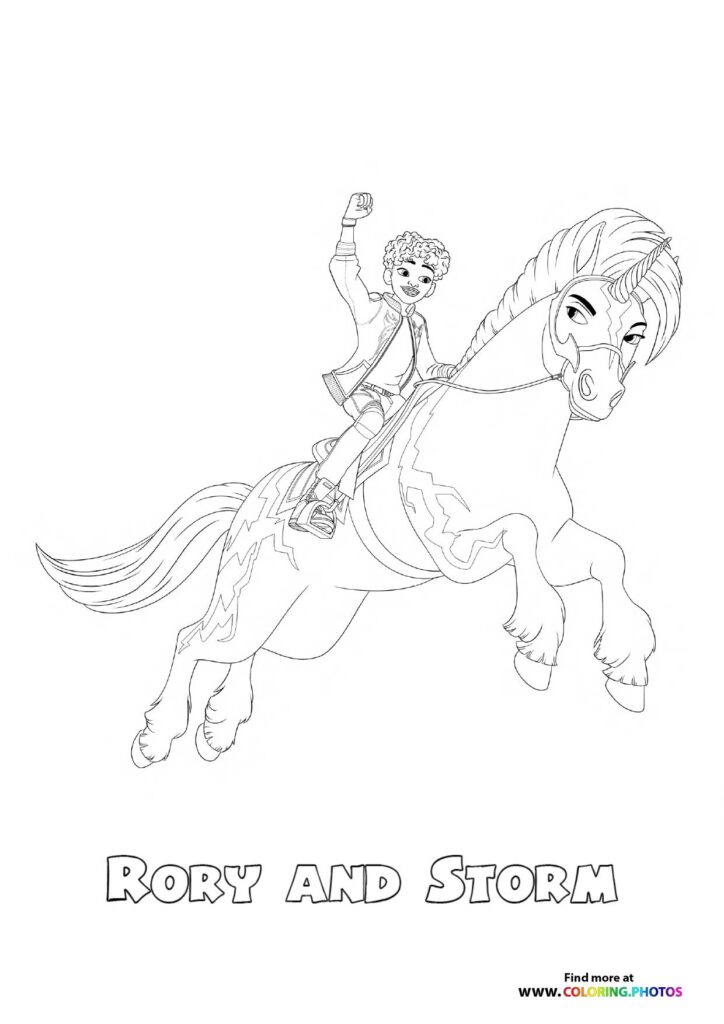 Rory and Storm from Unicorn Academy