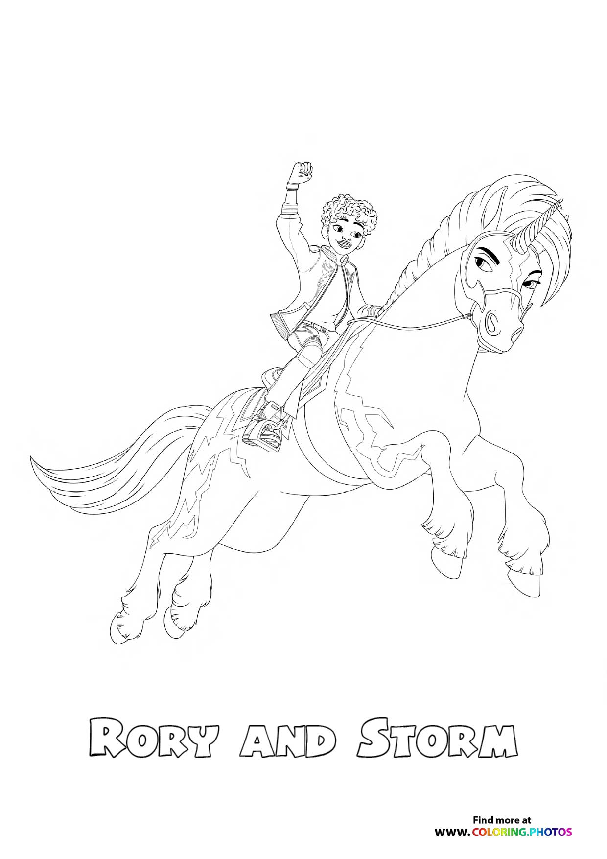 Rory and Storm from Unicorn Academy