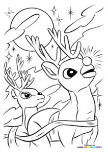 Rudolph the red nosed raindeer