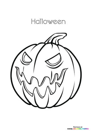 Spooky Jack-o-Lantern