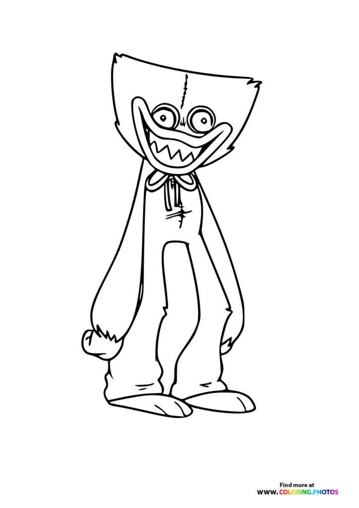 Huggy Wuggy Smiling