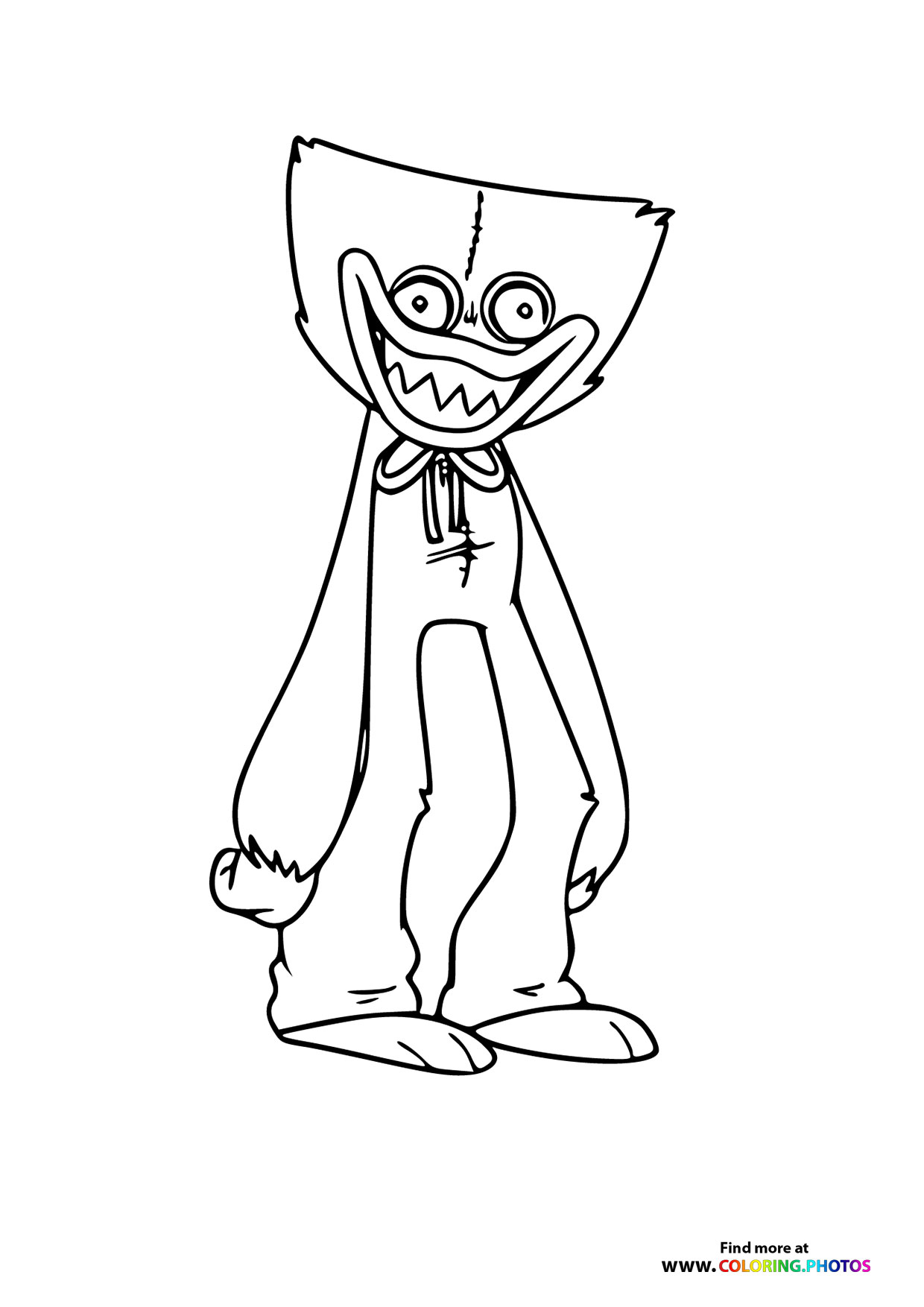 Huggy Wuggy Smiling