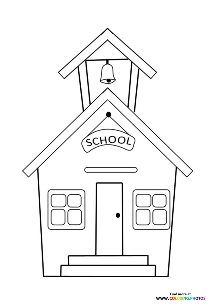 Schoolhouse with Bell