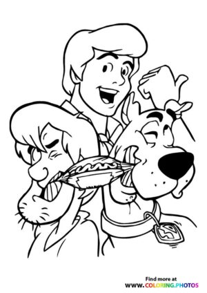 Scooby-Doo, Shaggy and Fred