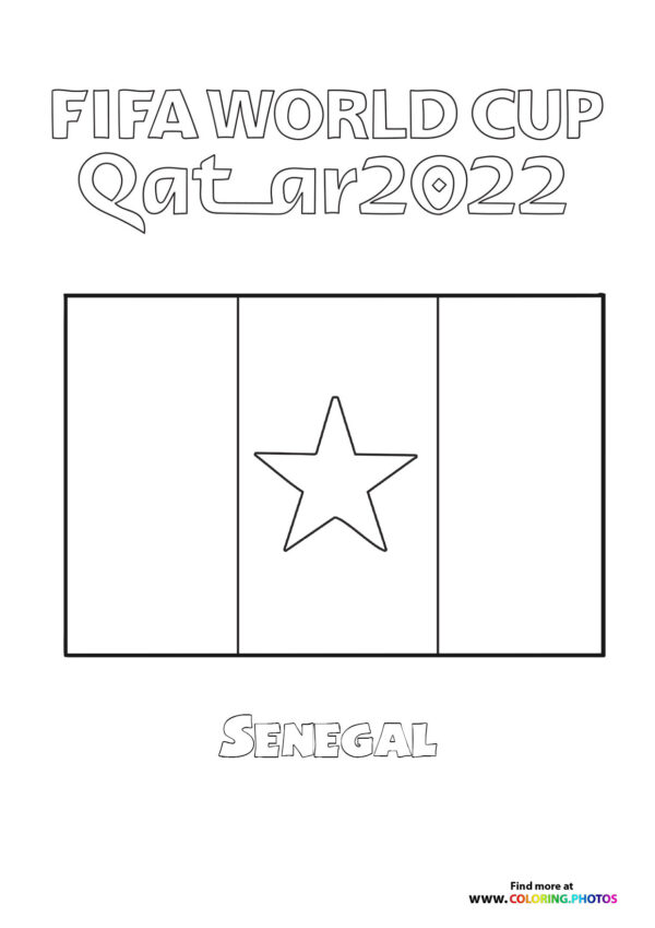 Senegal World Cup flag