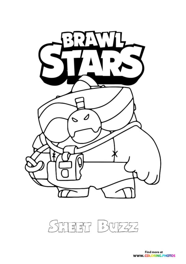 Shelly Buzz from Brawl Stars