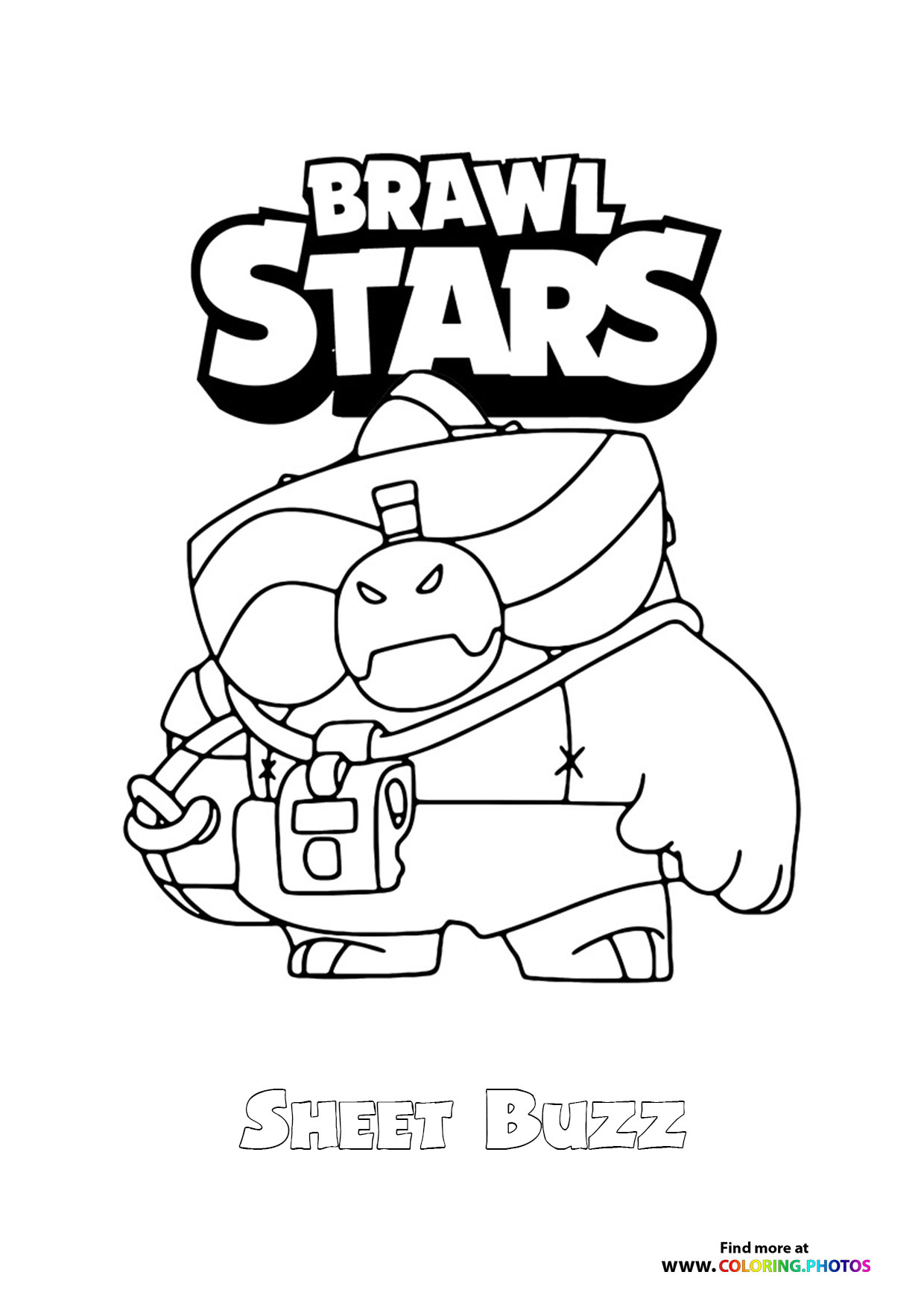 Shelly Buzz from Brawl Stars