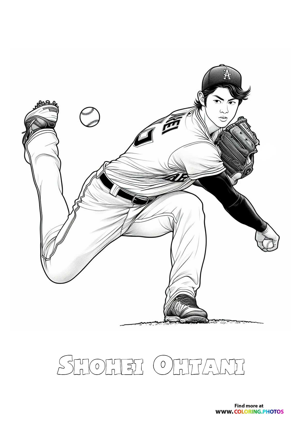Shohei Ohtani pitching