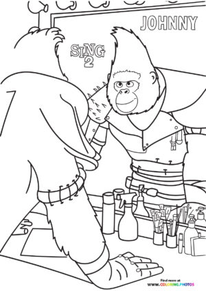 Johnny the Silverback Gorilla