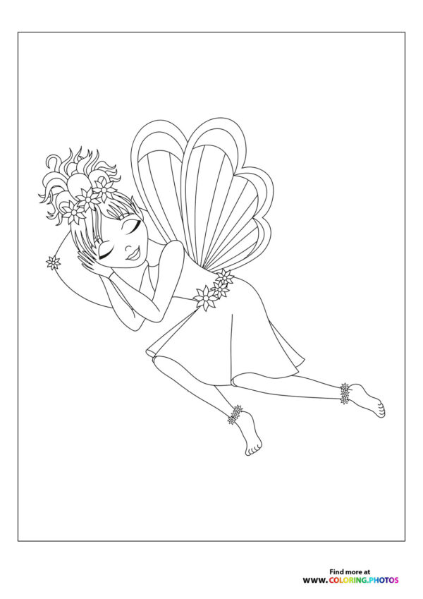 Sleeping fairy
