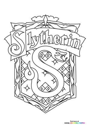 Slytherin crest
