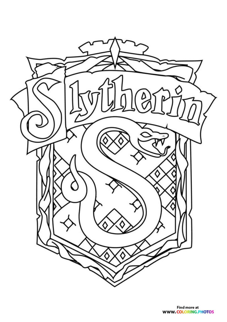 Slytherin crest