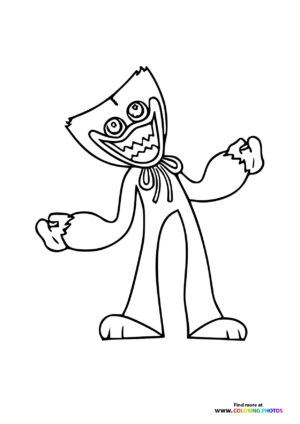 Huggy Wuggy with Open Arms
