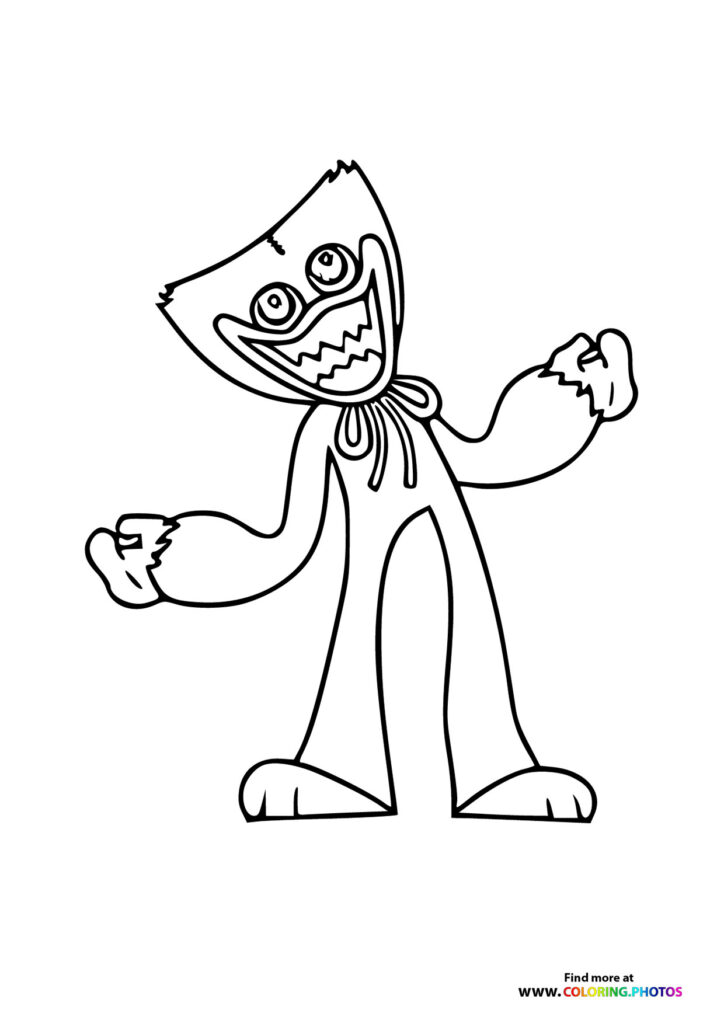 Huggy Wuggy with Open Arms