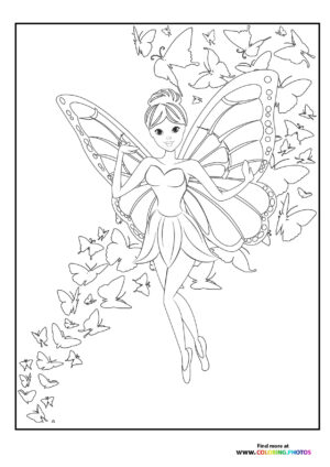 Smiling fairy