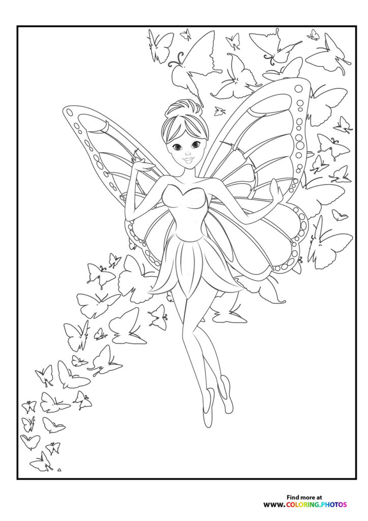 Smiling fairy