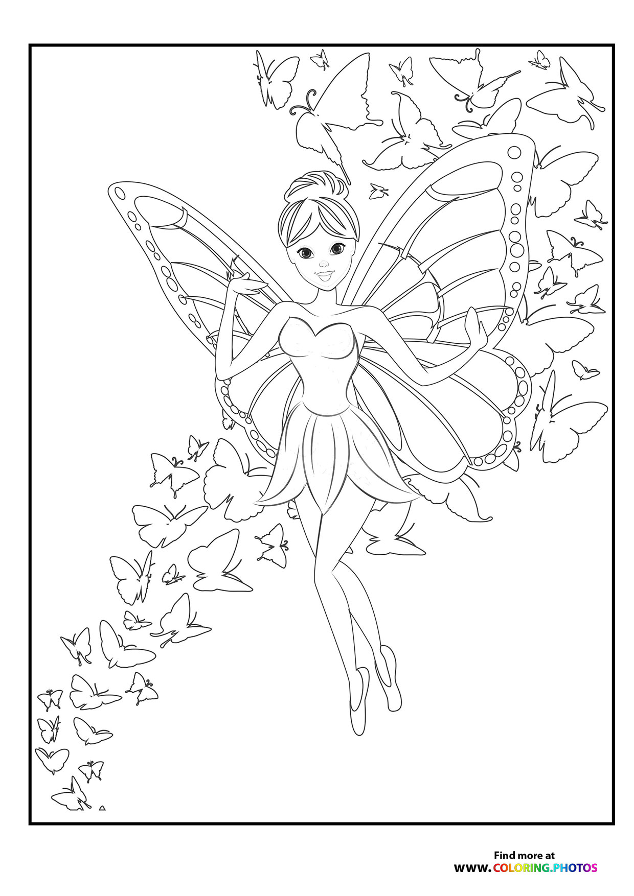 Smiling fairy