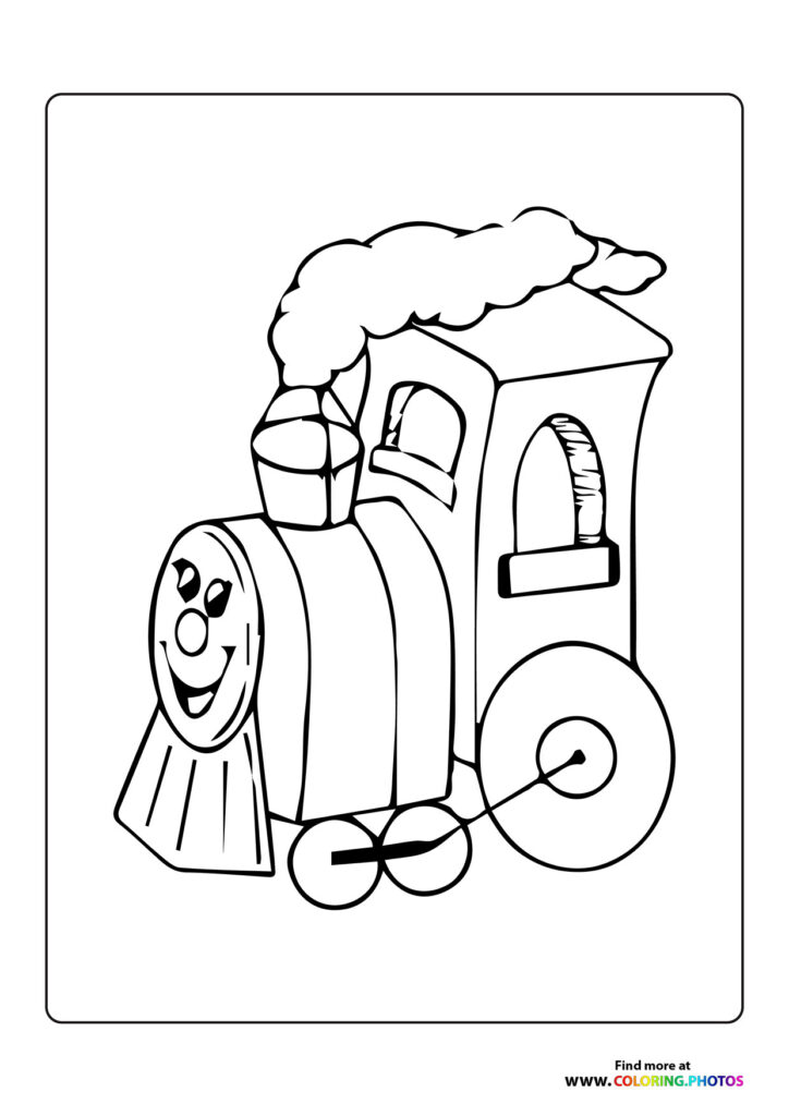 Smiling locomotive