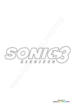 Sonic the Hedgehog 3 Logo