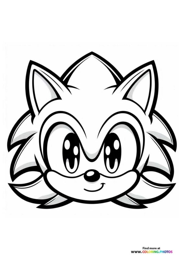 Sonic the Hedgehog face