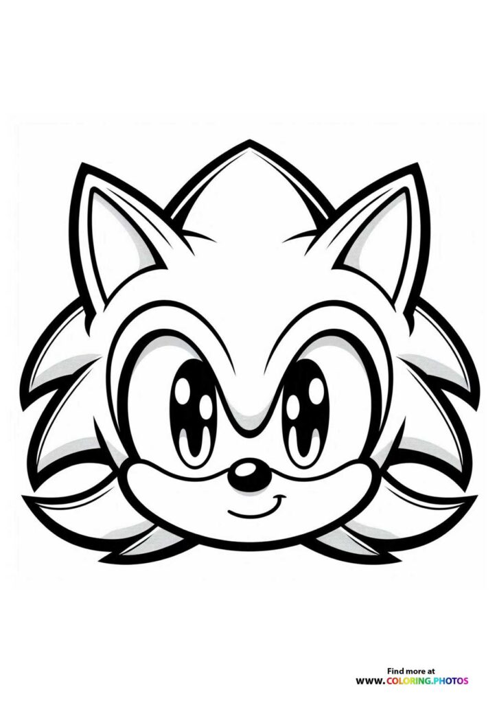 Sonic the Hedgehog face