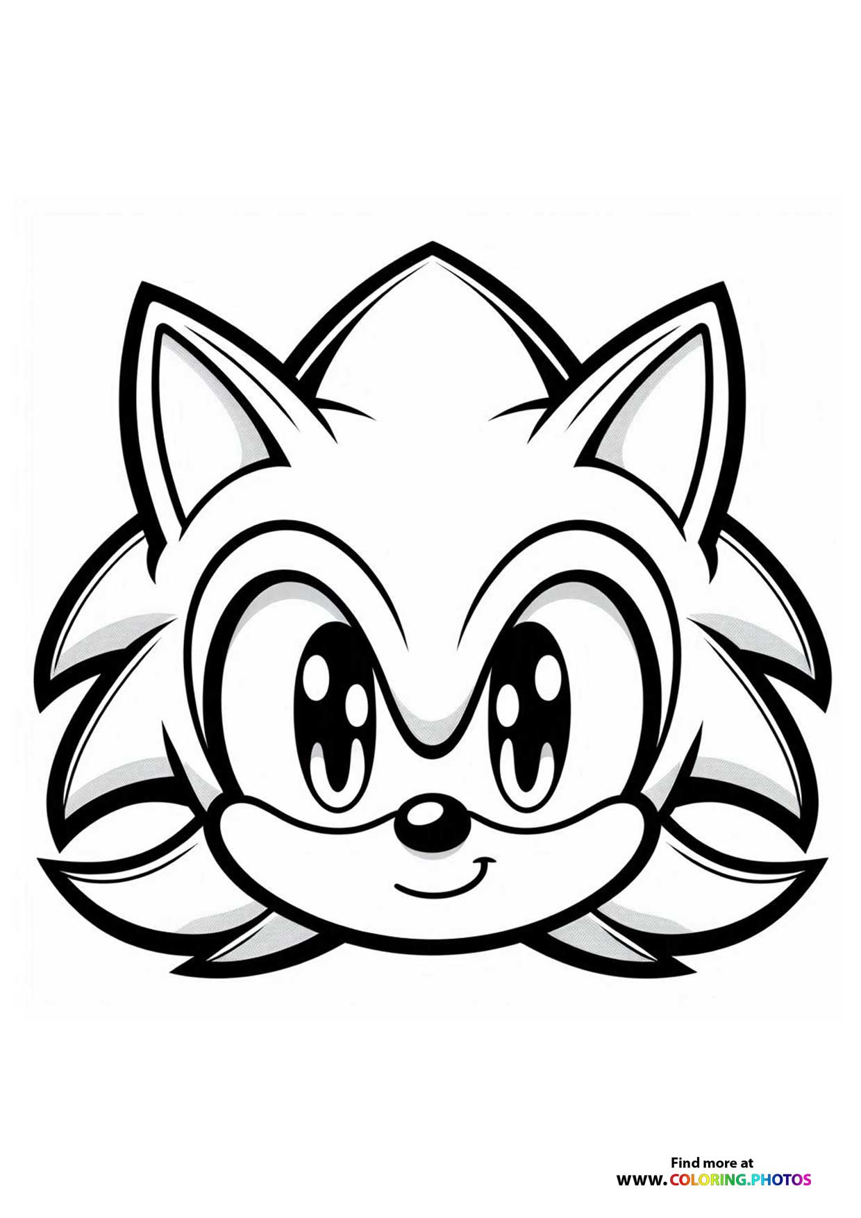 Sonic the Hedgehog face