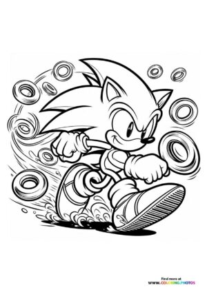 Sonic the Hedgehog running