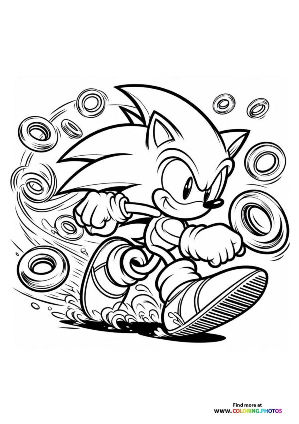 Sonic the Hedgehog running