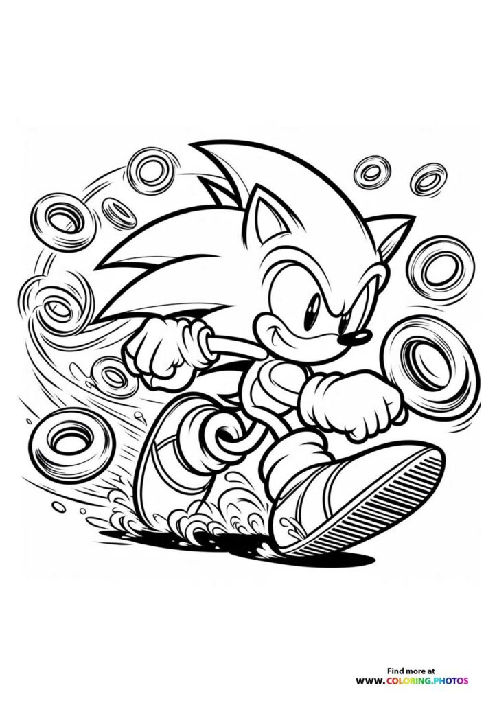 Sonic the Hedgehog running
