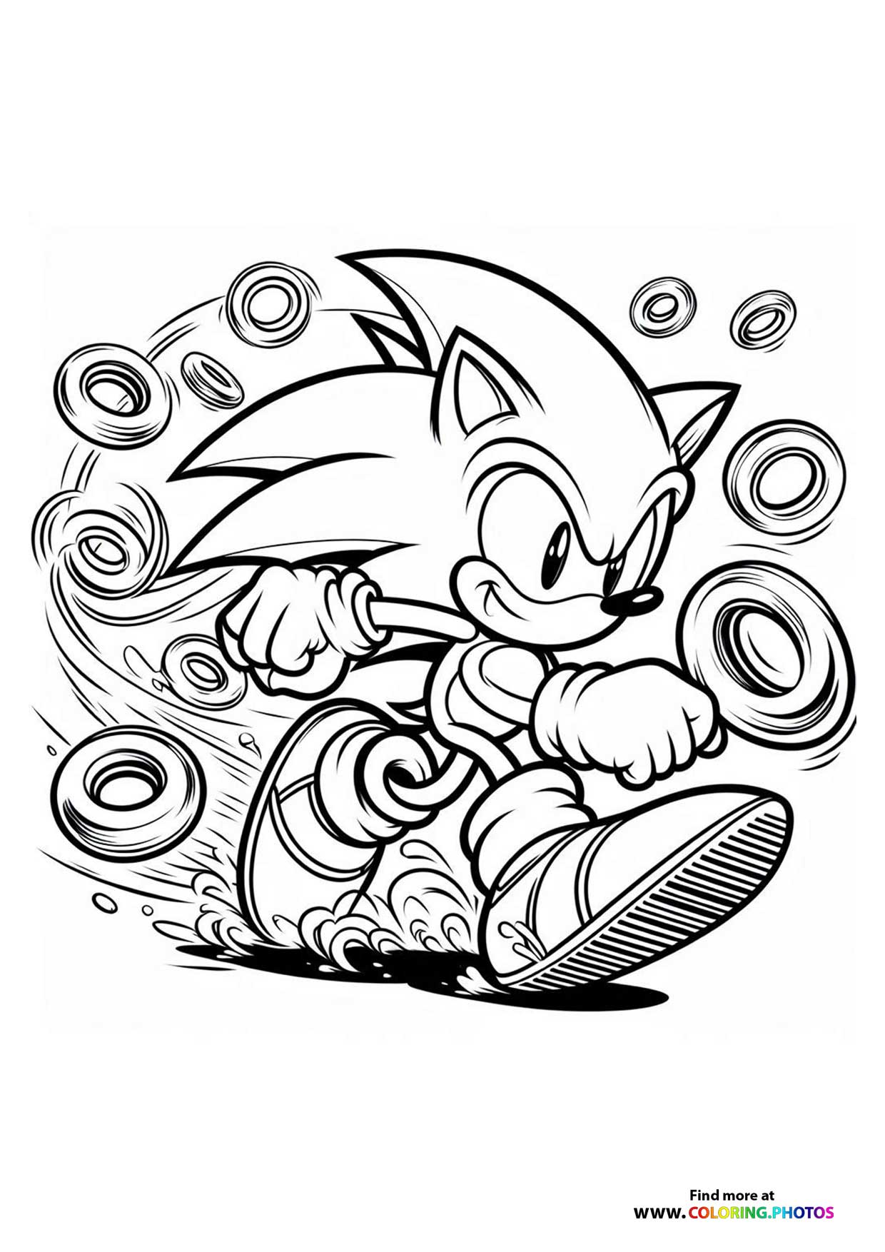 Sonic the Hedgehog running