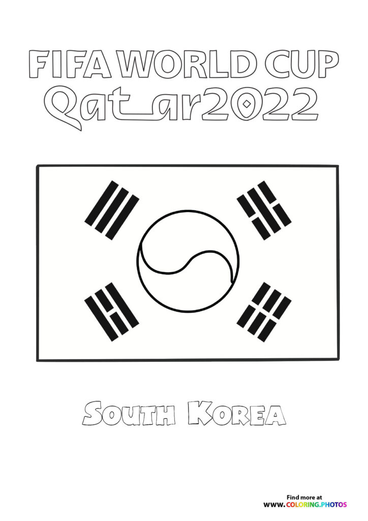 South Korea World Cup flag