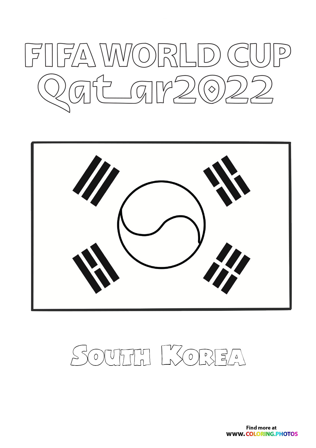 South Korea World Cup flag