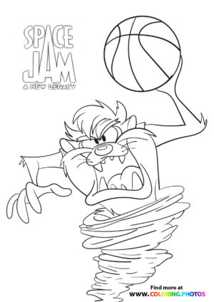Bugs Bunny with Basketball