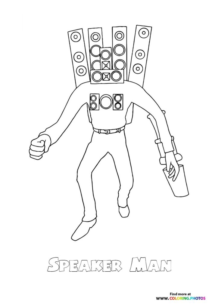 Speaker Man from Skibidi Toilet