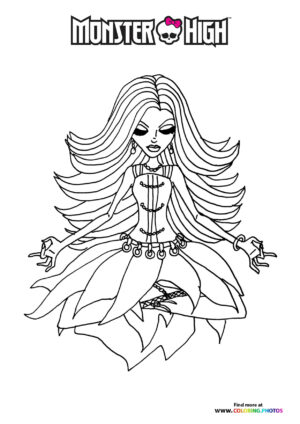 Monster High Doll with Long Flowing Hair