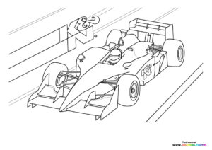 Speedy Formula 1 car