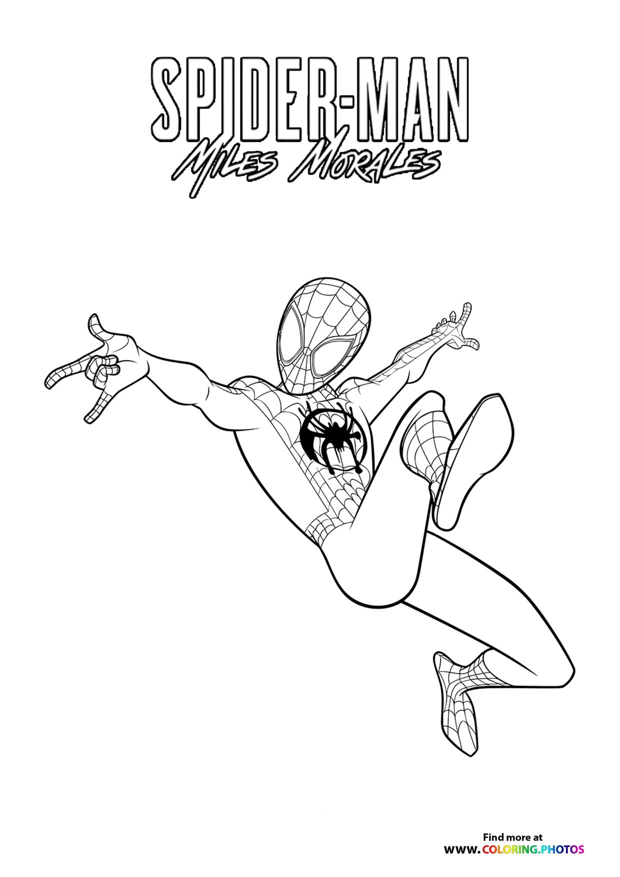 Spider Man Miles Morales