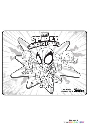 Spidey with friends