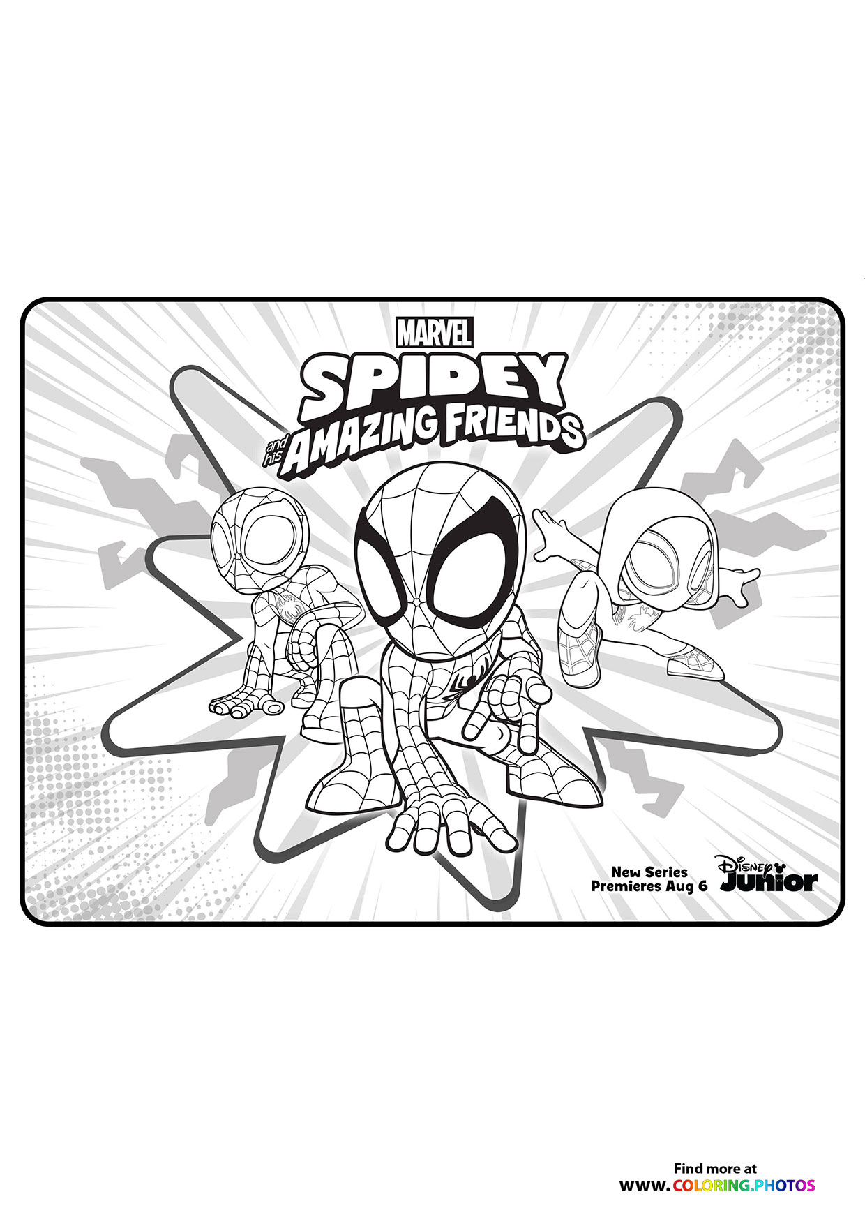 Spidey with friends