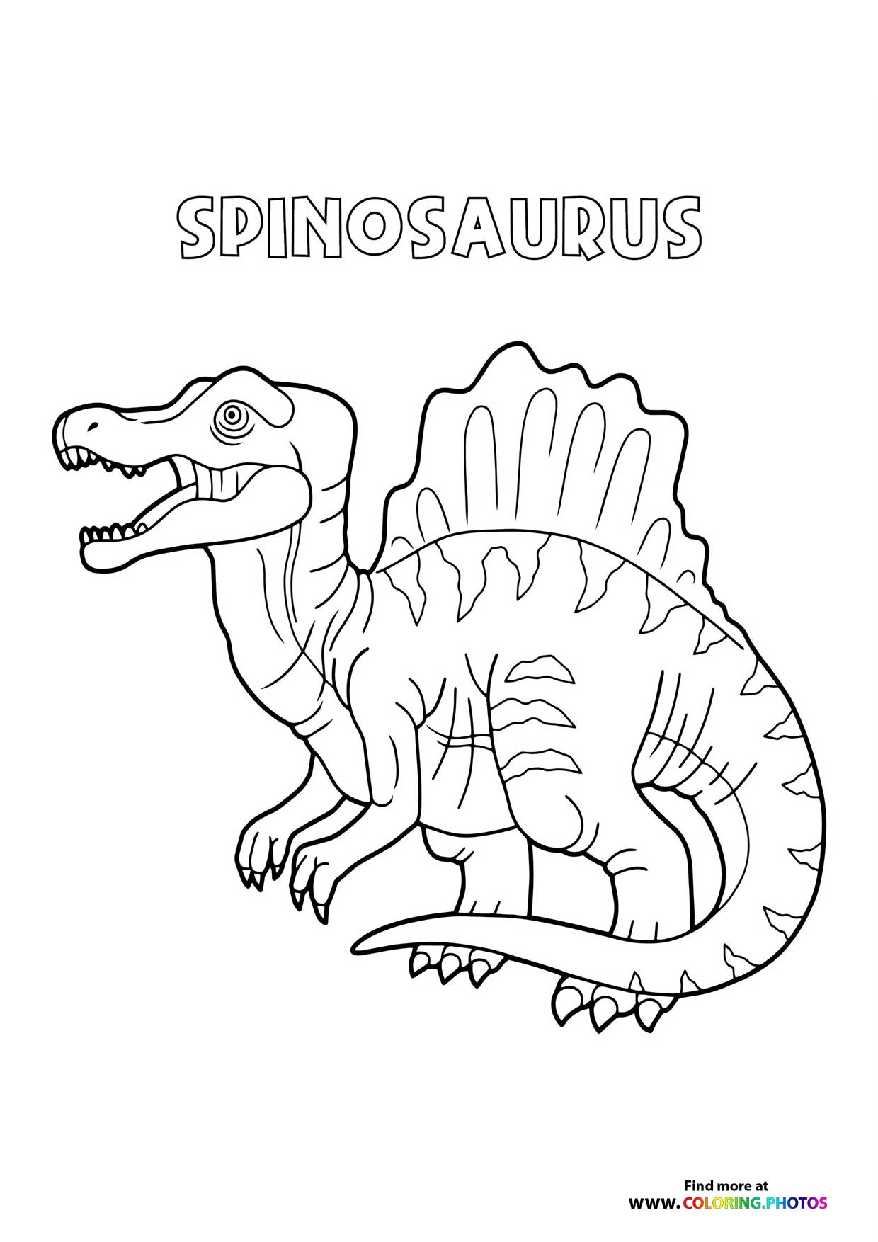 Spinosaurus dinosaur