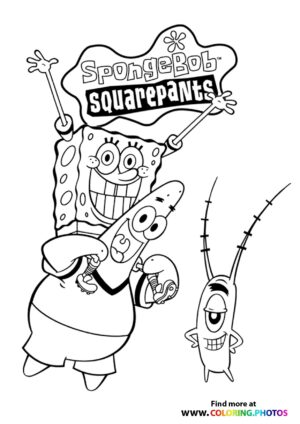 SpongeBob, Patrick and Plankton