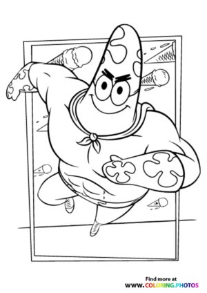 SpongeBob Patrick superhero