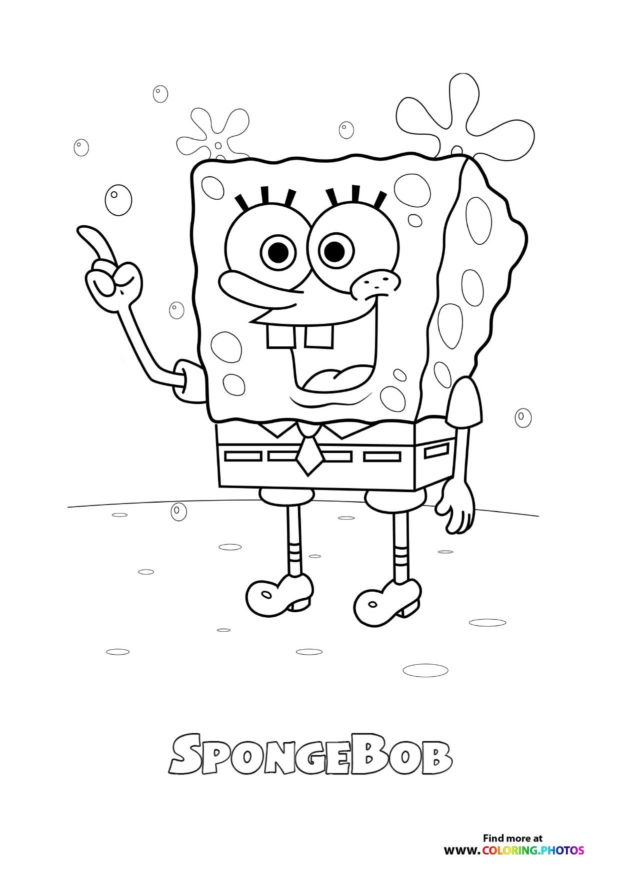 SpongeBob Happy Underwater