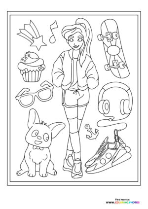 Sporty girl