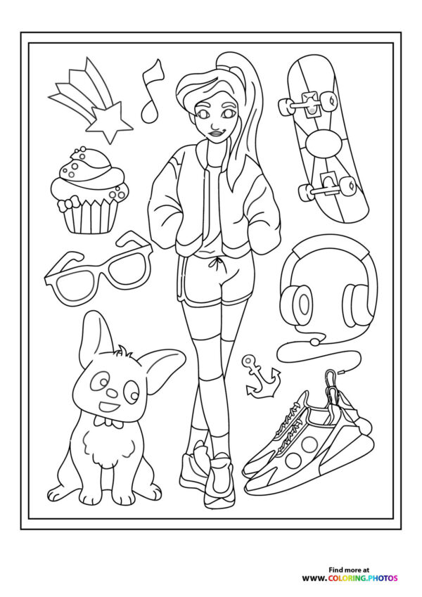 Sporty girl