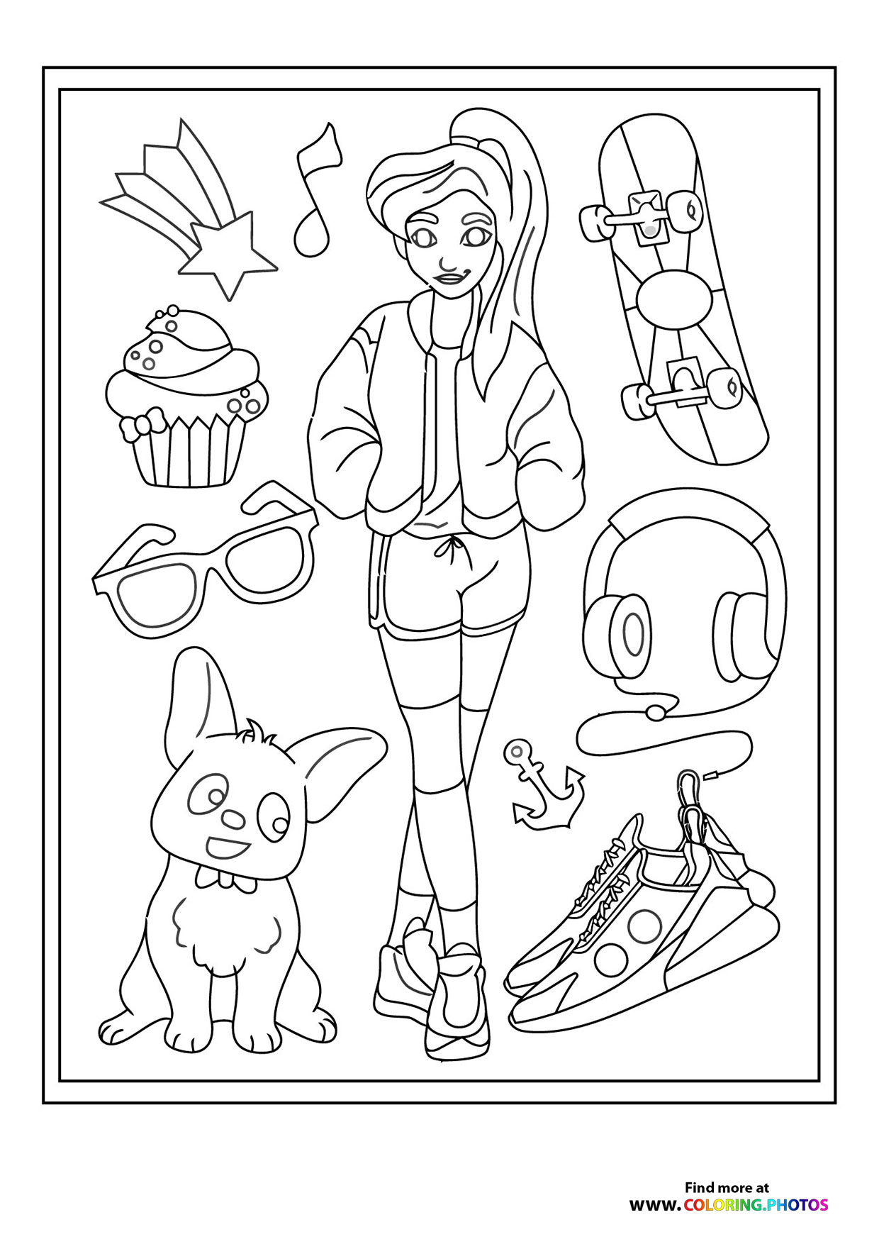 Sporty girl