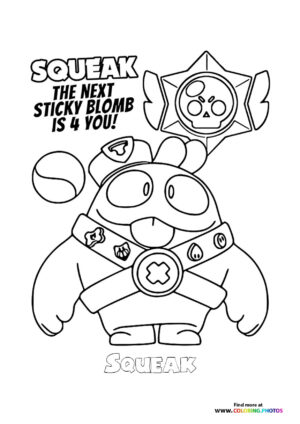 Squeak with Sticky Blomb